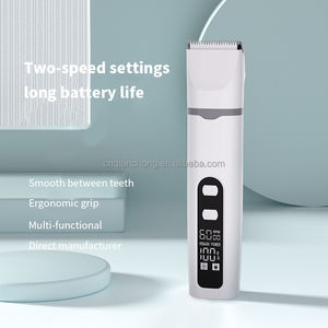 मूक बहुक्रियाशील पालतू जानवर ग्रोइंग रिचार्जेबल 4-इन-1 इलेक्ट्रिक डॉग शेवर क्लिपर ग्रोमिंग किट कॉर्लेस बाल - Product Image 6