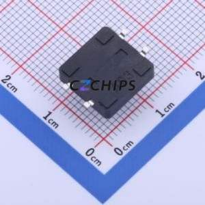 GT-TC149A-H085-L1 Tactile Switch SMD Switch Single Pole Single Throw Round Button 1.6N Vertical Mount - Product Image 2