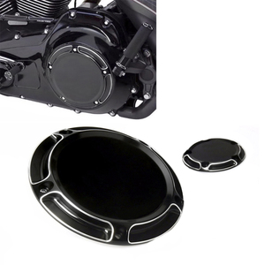Protector de motor Clarity, cubierta <span class=keywords><strong>Derby</strong></span> de 5 agujeros, cubiertas de sincronización para Harley Softail 99-17 Touring Street Glide Road King 99-15 - Product Image 3