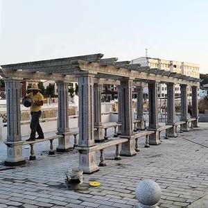 Moldes prefabricados de estilo europeo para adornos de jardín y <span class=keywords><strong>pasillo</strong></span>, molde de banco de plástico, molde de banco de hormigón para paisaje - Product Image 5