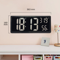 Reloj de Pared Digital Bidireccional Sellado, Reloj Digital con Fecha, Venta al por Mayor, Reloj Digital de Pantalla Grande para el Hogar