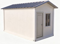 Cabine préfabriquée en kit à panneaux sandwich, étanche, à montage rapide, pour poste de garde, local de stockage, mini-bureau