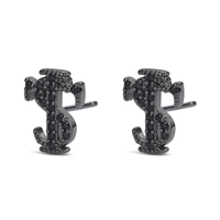 GOODTIME Agent de dropshipping de premier plan Boucles d'oreilles créoles avec zircon et alliage au design mignon - Réduisez les coûts et augmentez les profits de votre e-commerce