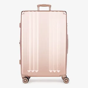 Highly Acclaimed Large Suitcase Rose Gold Travel Luggage High-Performance Handle Suitcases For Women