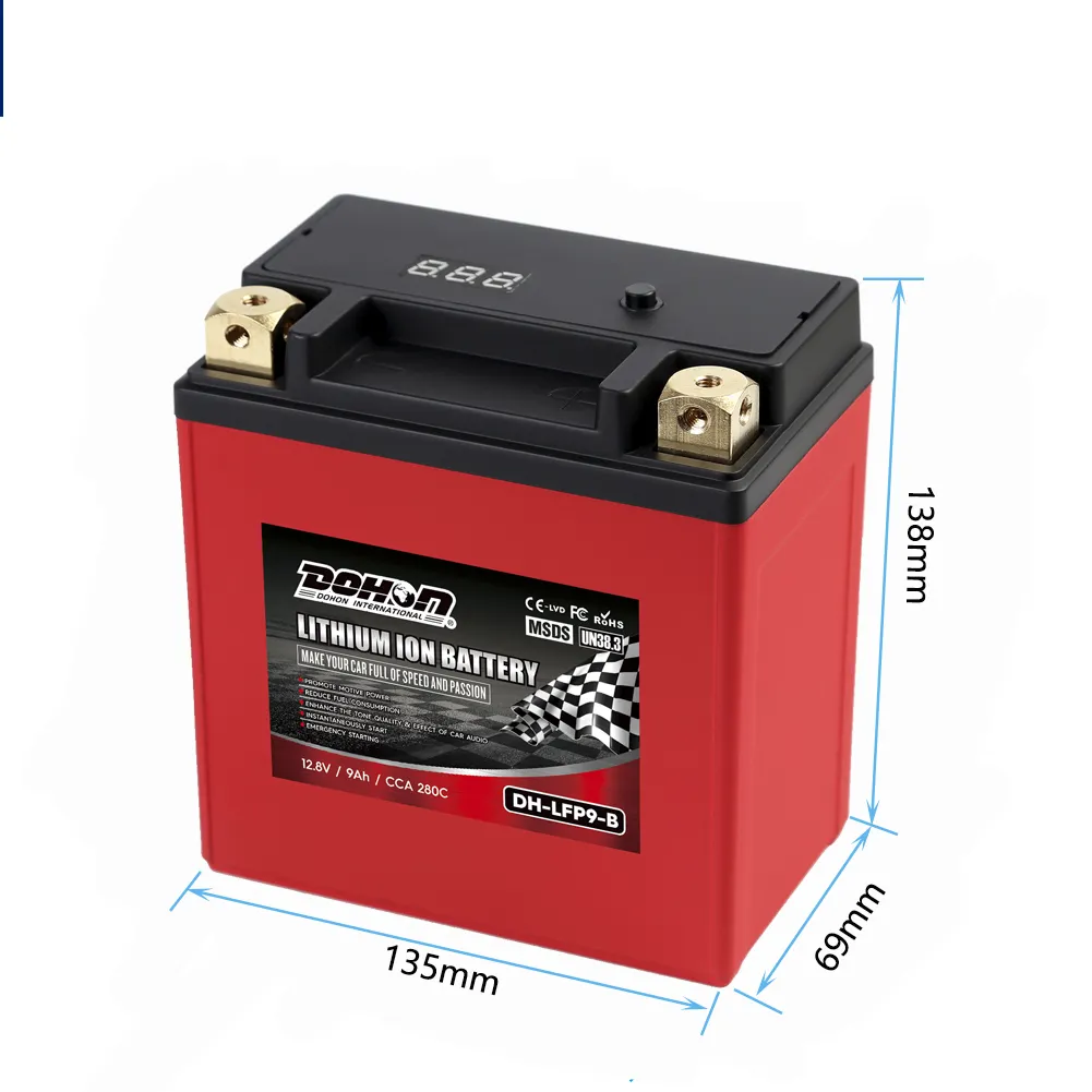 Superb Quality Rechargeable Deep Cycle Motorcycle Batteries Light Weight For Solar Inverter Battery For Energy Storage System