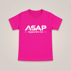 Camiseta Deportiva de Manga Corta y Cuello Redondo, Color Rosa Sólido, 180 Gramos, Lisa, Teñida, con Logotipo Personalizado para Hombre - Product Image 2