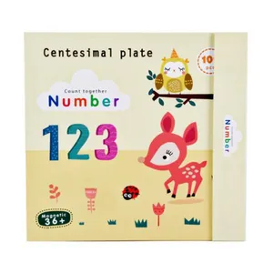 Обучающая игрушка с цифрами, магнитная доска с цифрами 100, детские дошкольные Обучающие пособия, математические игрушки