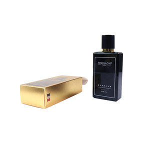 Boîte à parfum sur mesure haut de gamme, carton pliable, insert en pulpe moulée, lamination mate pour marque de luxe, logo personnalisé, vente en gros - Product Image 2