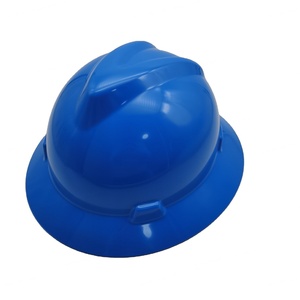 Casco de Seguridad Industrial Azul Tipo V con Suspensión de 6 Puntos y Trinquete Sin Ranuras - Product Image 1