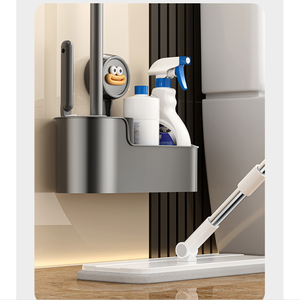 Brosse <span class=keywords><strong>de</strong></span> toilette murale avec brosse <span class=keywords><strong>de</strong></span> <span class=keywords><strong>nettoyage</strong></span> pour espaces étroits - Product Image 5