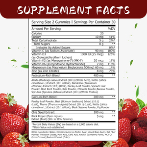 Gomitas de Magnesio y Potasio Personalizadas por el Fabricante, Suplemento de Vitaminas para Aumentar la Energía y el Estado de Ánimo, Promueven el Equilibrio de Electrolitos - Product Image 2