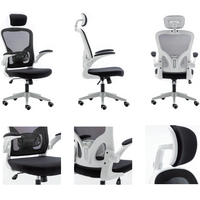 Fauteuil de Direction Ergonomique de Luxe Rongmei RM-8012 en Gros – Confortable, Pivotant, avec Appuie-tête et Accoudoirs Ajustables, Tissu Moderne