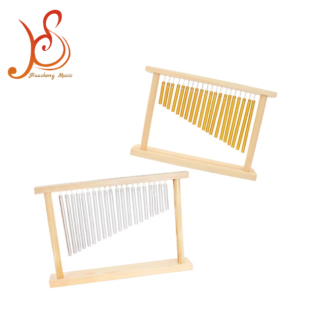 OEM Wholesale 20 Tone Wooden Frame Wind Chime Accompaniment for Teaching Percussion Instruments Wholesale