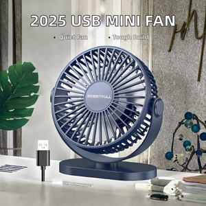 2025 Mini <span class=keywords><strong>USB</strong></span> sans batterie <span class=keywords><strong>ventilateur</strong></span> de bureau nouveau Design <span class=keywords><strong>grand</strong></span> <span class=keywords><strong>ventilateur</strong></span> de refroidissement par air muet <span class=keywords><strong>ventilateur</strong></span> de Table à trois vents à faible bruit - Product Image 4