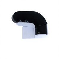 Tuyau de remplissage de réservoir de carburant en caoutchouc préformé NBR PVC moulé sur mesure pour l'admission d'air automobile