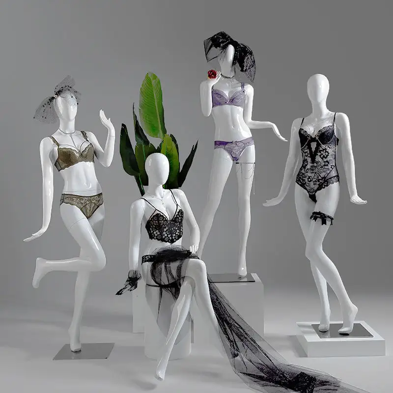 Ondergoed Model Display Rack Vrouw Full Body Verzamelde Buste Menselijk Lichaam Etalage Ondergoed Bh Rack Model Pop