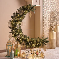 Nouvelle Arrivée Lanterne Hurricane Marocaine Porte-Bougie Thé Unique en Fer et Aluminium Métal Fait Main Résistant à la Chaleur Moderne pour Noël et la Maison