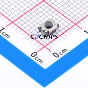 BTS0A0091BBG00 Tactile Switch SMD,3.9x3mm Switch Round Button 1.8N Vertical Mount 4mm - Product Image 1