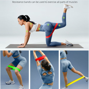 Bande de Résistance Yoga Personnalisée avec Logo pour le Rehaussement des Hanches et l'Amélioration des Fesses, Bande <span class=keywords><strong>Élastique</strong></span> de Fitness Sportive, Vente en Gros Usine - Product Image 5