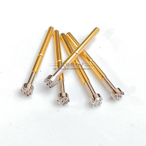 Sonda de prueba P156 H con cabeza de estrella de 9 garras y pin de resorte de 2.36mm para pruebas de fijación - Product Image 1