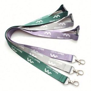 Designer Custom Printed Logo Neck Breakaway <b>Lanyard</b> Keychain Offset Silk Screen Printing Made From Durable <b>Polyester</b> Option - Product Image 4