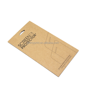Groothandel Op Maat Hangende Displaydoos Voor Gehard Glas Beschermpakket 3c Digitale Productverpakking Papieren Doos - Product Image 2