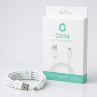 Câble de charge rapide USB-A vers Micro-B 3A stable avec conducteur en cuivre étamé et gaine en TPE