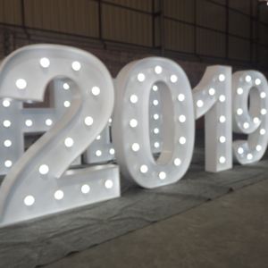 Decoración de fiesta de boda de alta calidad, letras de amor gigantes iluminadas, letras de maequee - Product Image 4