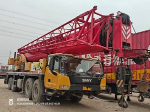Grue de camion SAN d'occasion 2023, 50 tonnes, modèles STC2200, STC800E5, STC550T5, STC250H, avec moteur et boîte de vitesses - Product Image 2