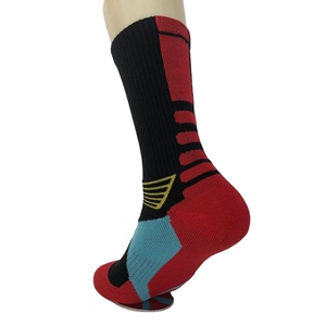 Chaussettes De <span class=keywords><strong>Sport</strong></span> Hommes Professionnelles Jingwen, Épaissies, Élite, Mi-Mollet, Respirantes en Coton Bouclette pour Le Basketball - Product Image 3
