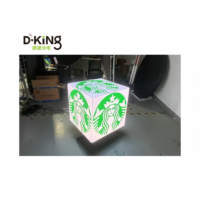Letrero LED Cúbico para Exteriores P2.5mm, Pantalla LED Publicitaria 3D de Alta Resolución
