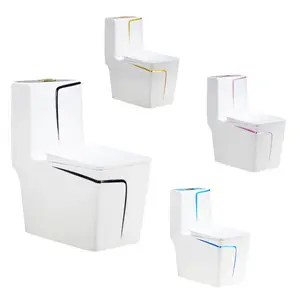 Chinese High Quality Sanitary Ware brands Southeast Asia Hot Sale Top Grade Siphonic One-piece Toilet