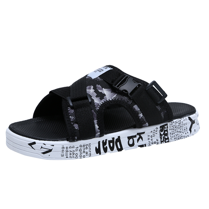 2021 новый стиль Нескользящие пляжные сандалии на резиновой подошве для мужчин