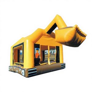 WINWAYTOYS Castillo Inflable Gigante de PVC con Forma de Excavadora, 6x4m, para 5-7 Personas, Fácil de Instalar, Diversión Garantizada, China - Product Image 1