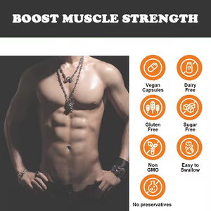 Bubuk Creatine Monohydrate OEM, Suplemen Nutrisi Rambut Creatina Pra-Latihan, Creatine Monohydrate untuk Label Pribadi - Product Image 4