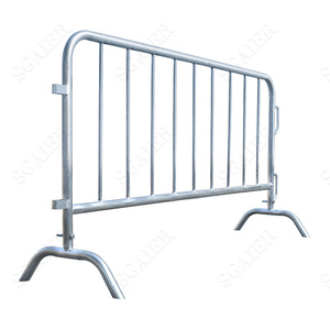 Barricade de verrouillage de haute sécurité d'aéroport de route Mobile de contrôle des foules équipement d'événement de barrière de maille de fer en acier soudé - Product Image 6