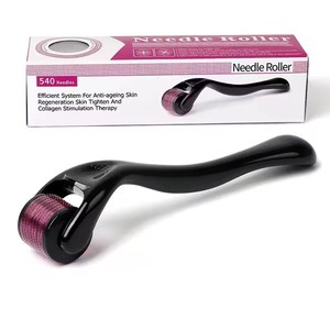 Rouleau de micro-aiguilles de massage <span class=keywords><strong>Darma</strong></span> <span class=keywords><strong>Roller</strong></span> 540 (0,2 mm-3,0 mm) pour le visage, la barbe et le cuir chevelu – Soin stimulant la croissance des cheveux et de la barbe – Vente en gros - Product Image 1