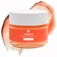 Marque privée logo personnalisé soins du visage blanchissant bio doux nourrissant tomate baume nettoyant démaquillant