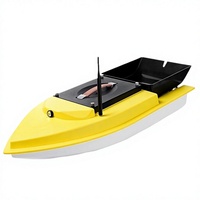Bateau de pêche à l'appât GPS S90 avec moteur sans balais, super vitesse, batterie 60000mAh, bateau de pêche RC pour la pêche en mer et en lac