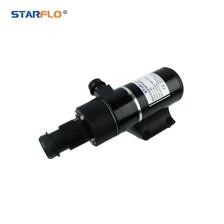 STARFLO 12v DC 45LPM Portable shower waste pump parts domestic toilet macerator pump for fish box exacuations