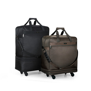 Hanke Fabric Light Weight Duffel Trolley Travel Trolley Luggage Wholesale Carry on Hand <strong>Foldable</strong> <strong>Suitcase</strong> - Product Image 4
