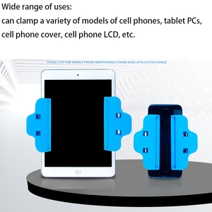 Clip de <span class=keywords><strong>fixation</strong></span> en plastique pour réparation de téléphones portables et tablettes, pour l'ouverture et le collage des écrans déformés et des bords. - Product Image 3