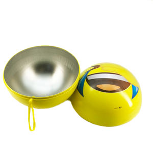 Caja <span class=keywords><strong>de</strong></span> lujo <span class=keywords><strong>de</strong></span> hojalata con emojis <span class=keywords><strong>de</strong></span> llanto y risa, esférica, para chocolates, precio <span class=keywords><strong>de</strong></span> fábrica personalizado, regalos <span class=keywords><strong>de</strong></span> Navidad, cinta para pasteles y alimentos. - Product Image 6