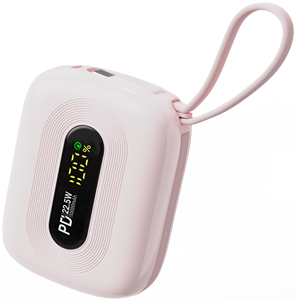 2025 mercati <span class=keywords><strong>Online</strong></span> cinesi di tendenza Mini Power Bank 10000mAh batteria agli ioni di litio PD 20W Power Bank ricarica rapida cavo integrato - Product Image 2