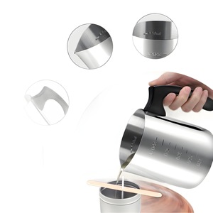<span class=keywords><strong>Kit</strong></span> de fabrication de bougies à la cire de soja DIY de 2 lb, huiles essentielles, ensemble cadeau d'arômes romantiques faits <span class=keywords><strong>maison</strong></span>, <span class=keywords><strong>kit</strong></span> de fabrication de bougies parfumées faites à la main - Product Image 5