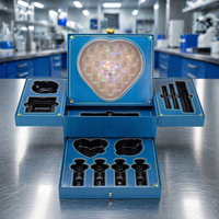 Boîtes d'emballage de peptides, coffret cadeau de luxe pour cosmétiques et soins de la peau avec fenêtre en forme de cœur, design à tiroirs multicouches, usine source, 15 ans d'expérience