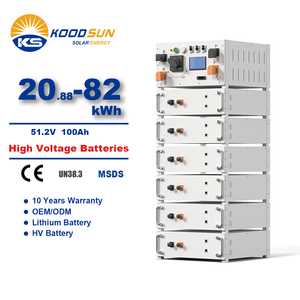 Large Capacity High Voltage Stacked Lithium Battery Pack 20kWh 30kWh 40kWh 60kWh for Residential <b>Energy</b> <b>Storage</b> <b>System</b> Use - Product Image 4