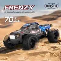 HOSHI N517 1/12 Voiture RC haute vitesse 70 km/h 4x4 Brushless Desert Short Course Truck Jouets télécommandés tout-terrain pour adultes