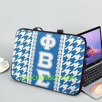 Sac d'ordinateur personnalisé Phi Beta Sigma Sorority, sac portable multi-tailles pour le bureau, fournitures de bureau, thème professionnel, vente en gros personnalisée
