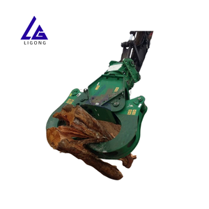 Puissant séparateur de bûches de cisaillement d'arbre pour excavatrices avec une forte force de cylindre et des dents remplaçables - Product Image 4